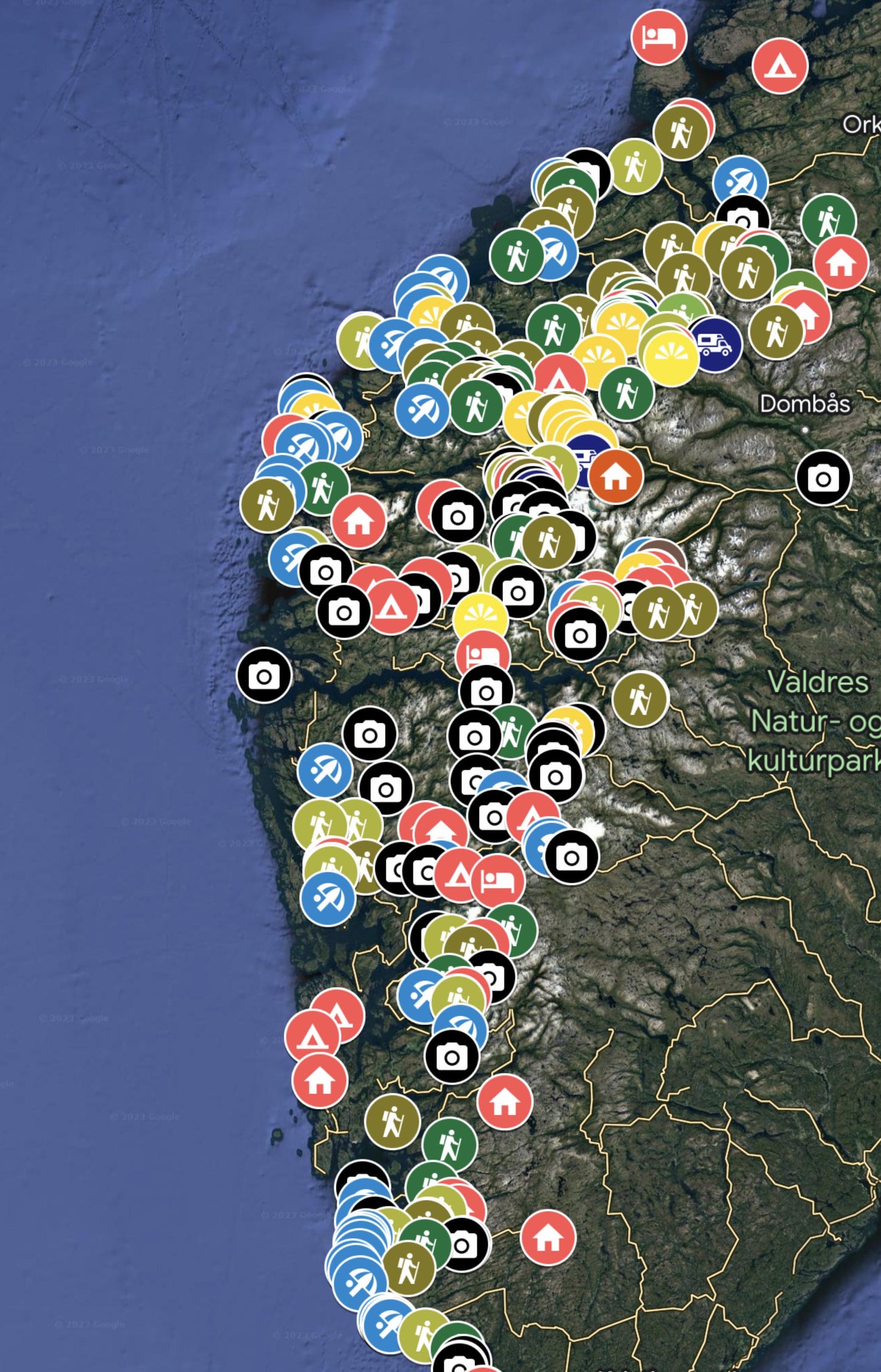 Western Norway - Map